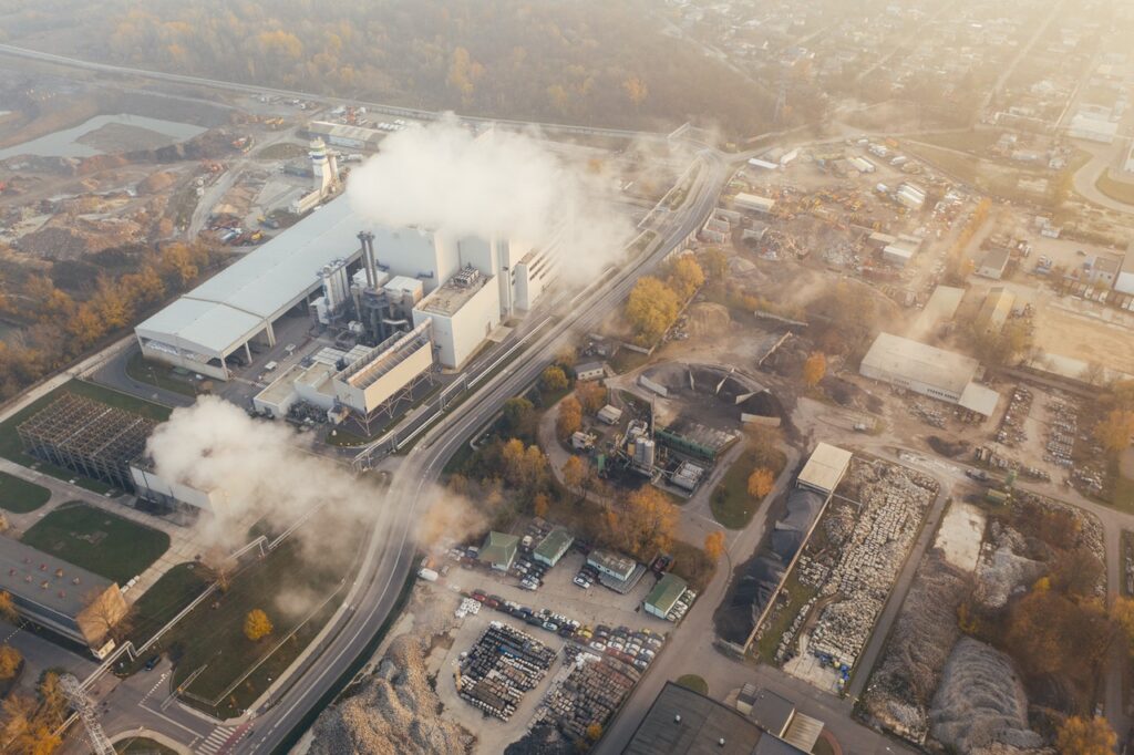 Fall Industrial Plant